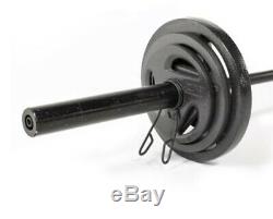 CAP BARBELL OLYMPIC WEIGHT SET 110 LBS with Plates IN HAND SHIPS NOW