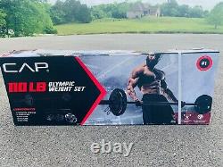 CAP Barbell Olympic Weight Set, 110 LBS with Plates Ships FAST