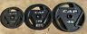 Cap Cast Iron 2 Olympic Weight Plates 25, 35, & 45 Lb Pairs (choose Weight)