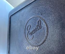 CAST IRON EMERIL STOVE TOP SMOKER 5 In 1 WITH LID BAKING COOKING OVER 20 LBS