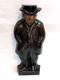 Colonial Man Cast Iron Doorstop, Bookend, Decor Solid, No Markings, 7 1/2 Lbs