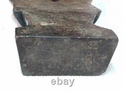 COLONIAL MAN CAST IRON DOORSTOP, BOOKEND, DECOR Solid, No Markings, 7 1/2 lbs