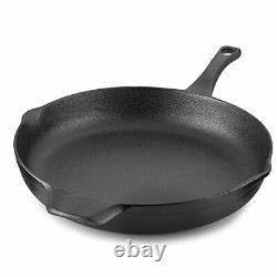 Calphalon Pre-Seasoned Cast Iron Cookware, Skillet, 12-Inch, Cast Iron Skillet