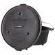 Camp Chef Deluxe Preseasoned Cast Iron 14 In. Dutch Oven Outdoor Camping Cooking