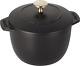 Cast Iron 1.5-qt Petite French Oven Matte Black, Made In France