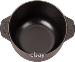 Cast Iron 1.5-Qt Petite French Oven Matte Black, Made in France