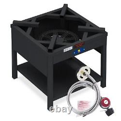 Cast Iron 200,000 BTU. Single Propane Burner Gas Stove Turkey Fryer Burner