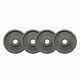 Cast Iron 25lb 2-inch Olympic Plate Weight Set For Strength Training Homegym