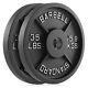 Cast Iron 2 Barbell Bumper Plates Olympic Weight Plate Barbell Set, 2.5 35lbs