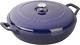 Cast Iron 3.5-qt Braiser Dark Blue, Made In France