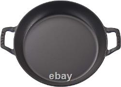 Cast Iron 3.5-Qt Braiser Dark Blue, Made in France