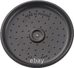 Cast Iron 3.5-Qt Braiser Dark Blue, Made in France