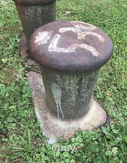 Cast Iron 44 Long, 530 lb. Vintage Ship Dock Cleat