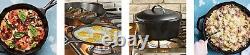Cast Iron 4 Piece Cookware Set, Kitchen, Durable, Easy Cleaning and Even Heating