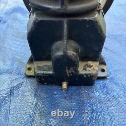 Cast Iron Air Compressor Pump Head With 10 Diameter Flywheel 43lbs? USA MADE