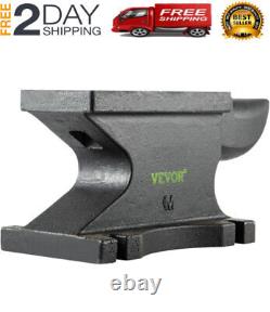 Cast Iron Anvil, 100 Lbs(45kg) Single Horn Anvil with 10.4 x 5 in Countertop and