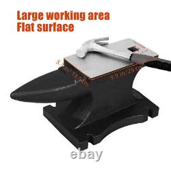 Cast Iron Anvil 100 Lbs Anvil With Countertop Stable Base For Bending Twisting