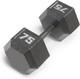 Cast Iron Hex Dumbbells Collection Available Size From 3-lb To 100-lb, Sold In