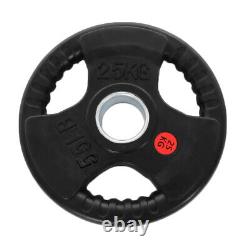 Cast Iron Olympic 2-inch Weight Plates, 5.5 55LB, PAIR