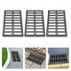 Cast Iron Sewer Grate Strainers Drain Catch Basin Cover Trench Drainage Outdoor