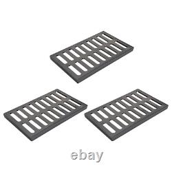Cast Iron Sewer Grate Strainers Drain Catch Basin Cover Trench Drainage Outdoor