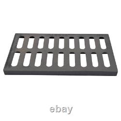 Cast Iron Sewer Grate Strainers Drain Catch Basin Cover Trench Drainage Outdoor