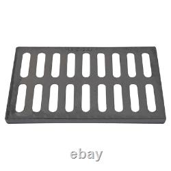 Cast Iron Sewer Grate Strainers Drain Catch Basin Cover Trench Drainage Outdoor