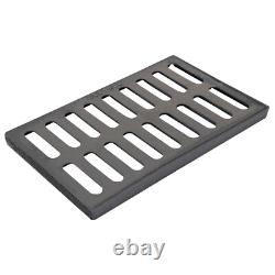 Cast Iron Sewer Grate Strainers Drain Catch Basin Cover Trench Drainage Outdoor