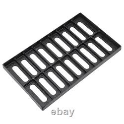 Cast Iron Sewer Grate Strainers Drain Catch Basin Cover Trench Drainage Outdoor