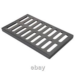 Cast Iron Sewer Grate Strainers Drain Catch Basin Cover Trench Drainage Outdoor
