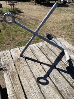 Cast Iron Ship Boat Anchor 25x20x19 13 lbs. Maritime Nautical Sea Vintage