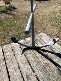 Cast Iron Ship Boat Anchor 25x20x19 13 lbs. Maritime Nautical Sea Vintage
