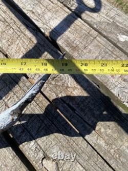 Cast Iron Ship Boat Anchor 25x20x19 13 lbs. Maritime Nautical Sea Vintage