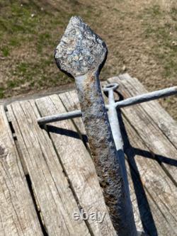 Cast Iron Ship Boat Anchor 25x20x19 13 lbs. Maritime Nautical Sea Vintage