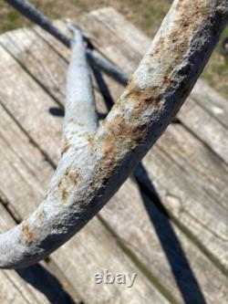 Cast Iron Ship Boat Anchor 25x20x19 13 lbs. Maritime Nautical Sea Vintage