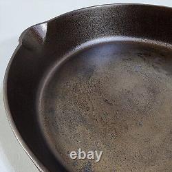 Cast Iron Skillet Mystery Marking 379 Possible Griswold 11 1/4 Dual Spout