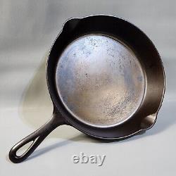 Cast Iron Skillet Mystery Marking 379 Possible Griswold 11 1/4 Dual Spout