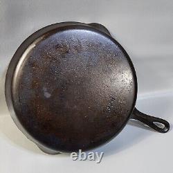 Cast Iron Skillet Mystery Marking 379 Possible Griswold 11 1/4 Dual Spout