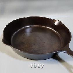Cast Iron Skillet Mystery Marking 379 Possible Griswold 11 1/4 Dual Spout