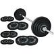 Cast Iron Standard Weight Including 5ft Barbell With Star Locks 100-pound Set