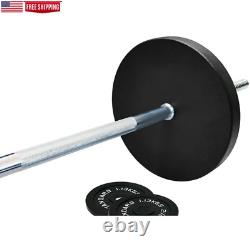 Cast Iron Standard Weight Including 5FT Standard Barbell with Star Locks