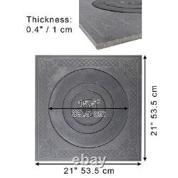 Cast Iron Stove Kazan Kitchen Flange Oven Rings BBQ Grill Barbecue