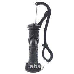 Cast Iron Water Well Hand Pump 26 Black Rustic Garden Farmhouse Antique