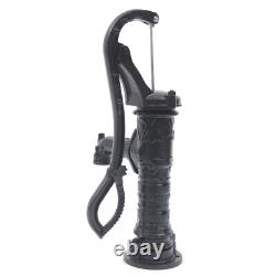 Cast Iron Water Well Hand Pump 26 Black Rustic Garden Farmhouse Antique
