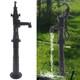 Cast Iron Water Well Hand Pump 26 Feet Black Rustic Garden Farmhouse Antique