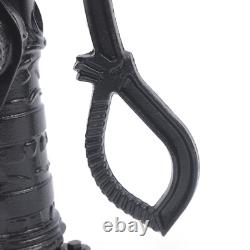 Cast Iron Water Well Hand Pump 26 feet Black Rustic Garden Farmhouse Antique