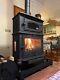 Cast Iron Wood & Charcoal Stove, Fireplace With Oven, Living Room Heating Stove