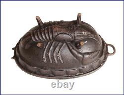 Cast Iron cake pan Lobster early 20th century, ca. 1900/1920 (# 6288)