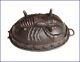 Cast Iron Cake Pan Lobster Early 20th Century, Ca. 1900/1920 (# 6288)