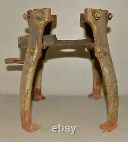 Cast Iron stand 65 lbs repurpose for anvil plant collectible industrial display